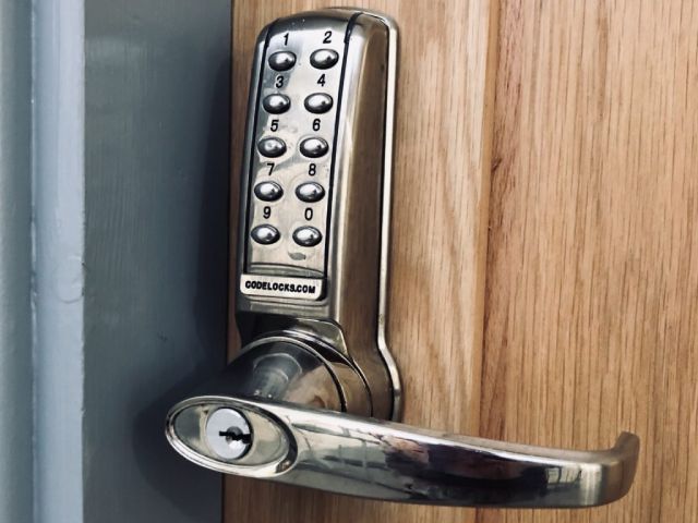 Door locks in Opal Bank in Crewe