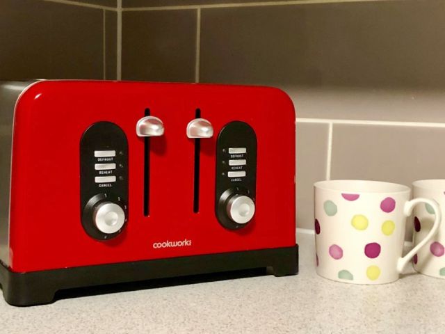 Toaster in Opal Bank in Crewe